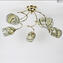 Ceiling Lamp Twister - 5 lights - Original Murano Glass